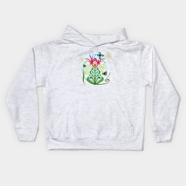 Flower Kids Hoodie by AdrianaStore